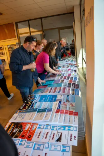 Auch der Musikverlag Scherbacher war wieder mit einer Ausstelllung vertreten