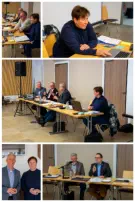 Gearbeitet wird vor, wie hinter den Kulissen