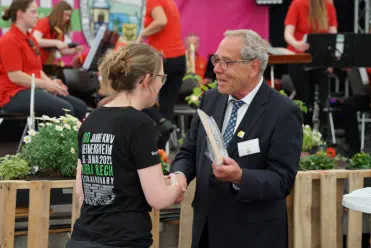 Dank des Präsidenten an den gastgebenden KKMV Alzey-Heimersheim
